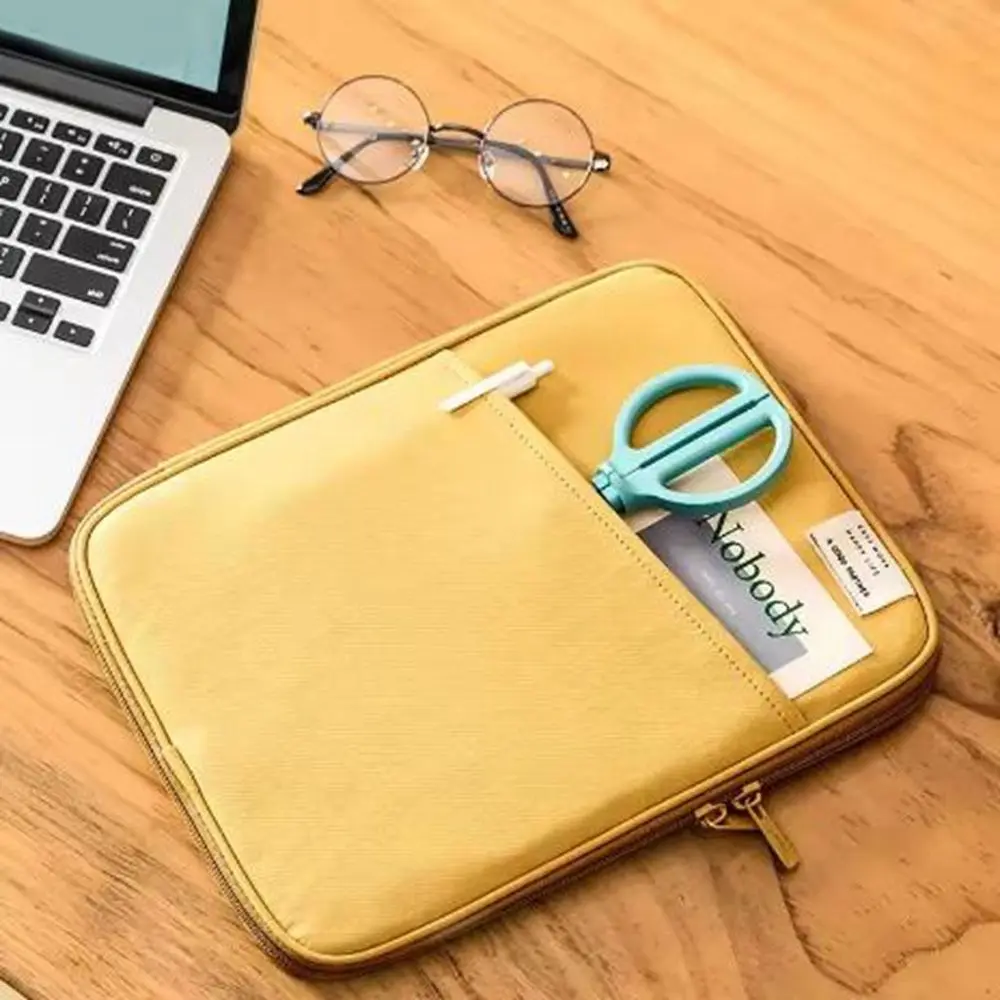 

Shockproof 13 Inch Laptop Sleeve Wear-resistant Soft Laptop Carrying Case Protective with Zipper Laptop Handbag Tablet Supplies