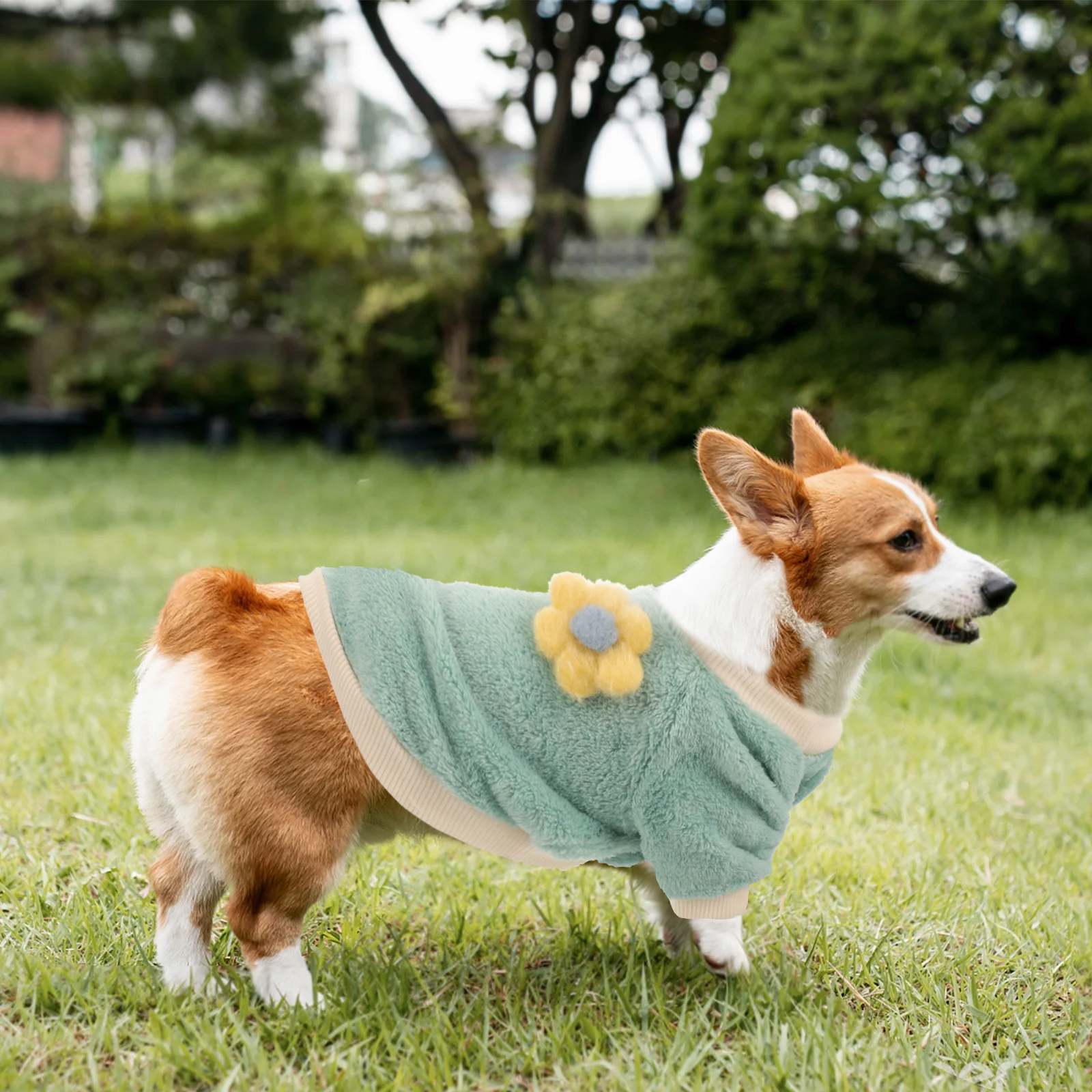 

1pc Pet Clothing Dog Warm Coat Winter Apparel Puppy Costume Party Supplies Comfortable Lightweight Stylish Adorable Outfit Funny
