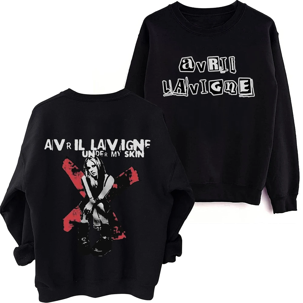 

Avril Lavigne Greatest Hits Tour 2024 Sweatshirt Man Woman Harajuku Round Neck Long Sleeve Oversized