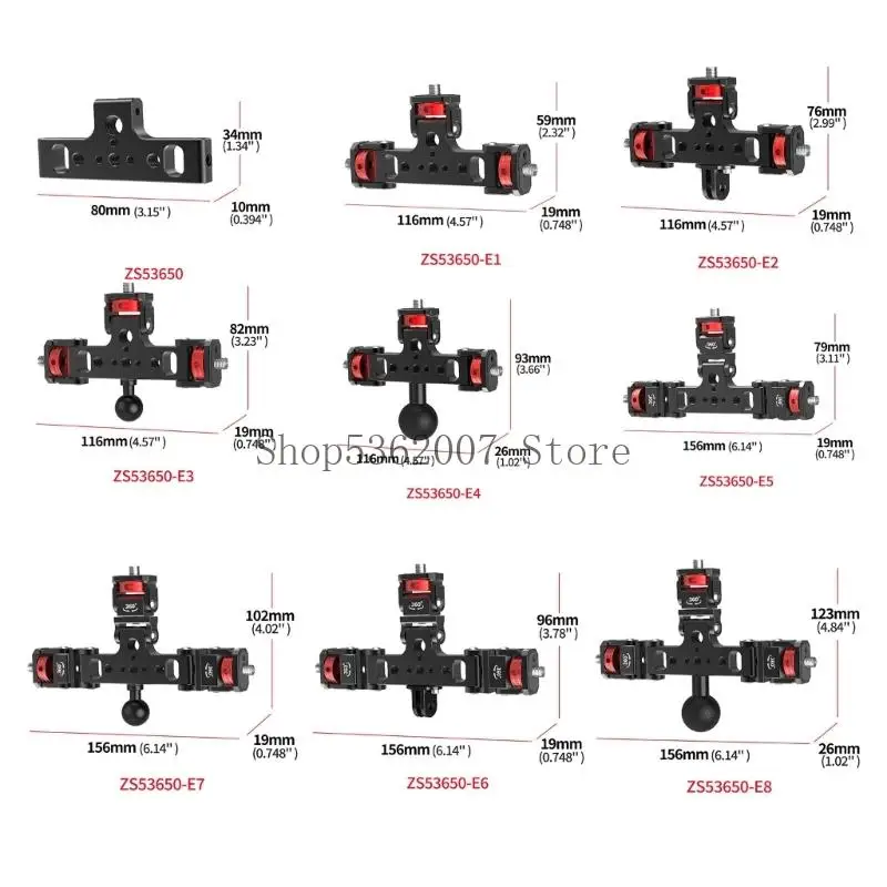 Регулируемая адаптер для крепления камеры 1/4 -дюймовый