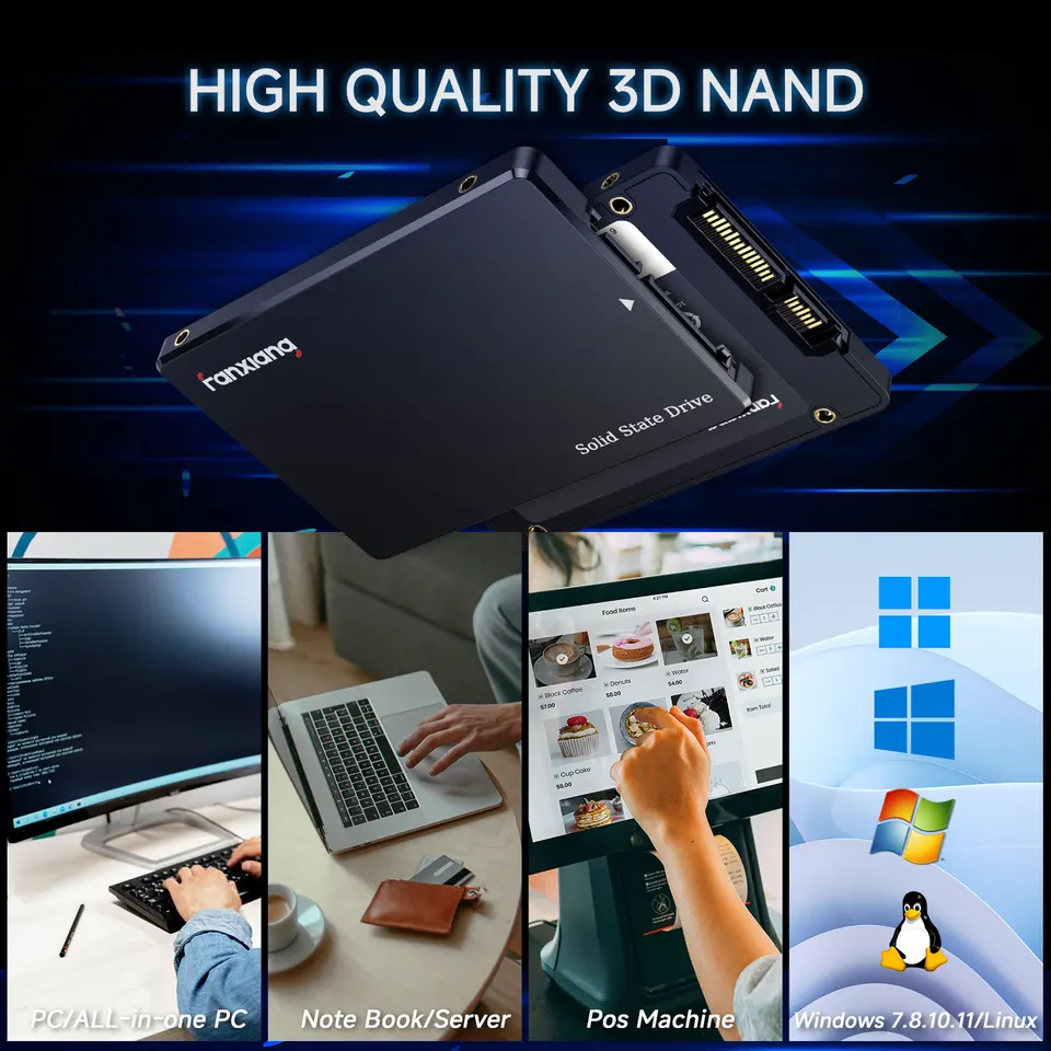 Fanxiang SSD S101Q 2.5インチ SATA SSD 256GB 512GB 1TB 2TB 560MB/s