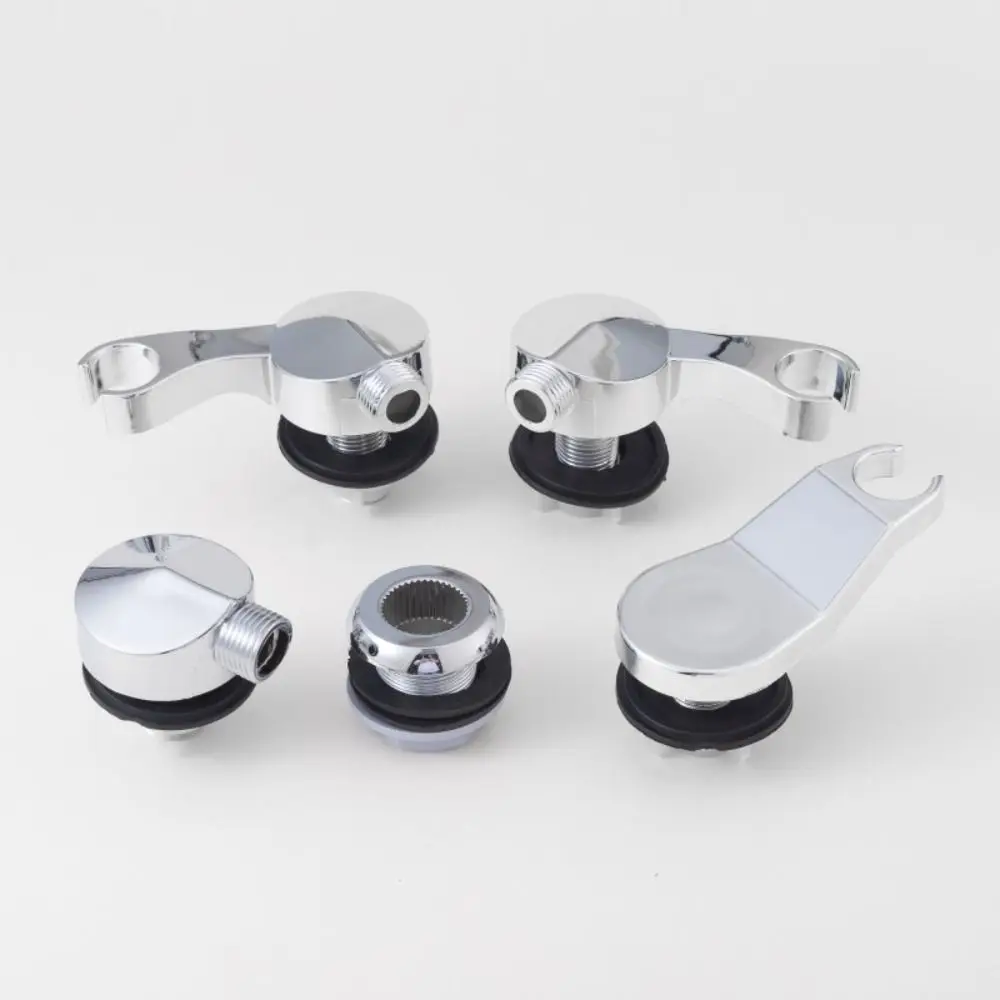 

2 pcs Rustproof Sprayer Holder Easy Installation Compact Faucet Socket Plastic Nozzle Holder Shower Elbow Outlet Connector