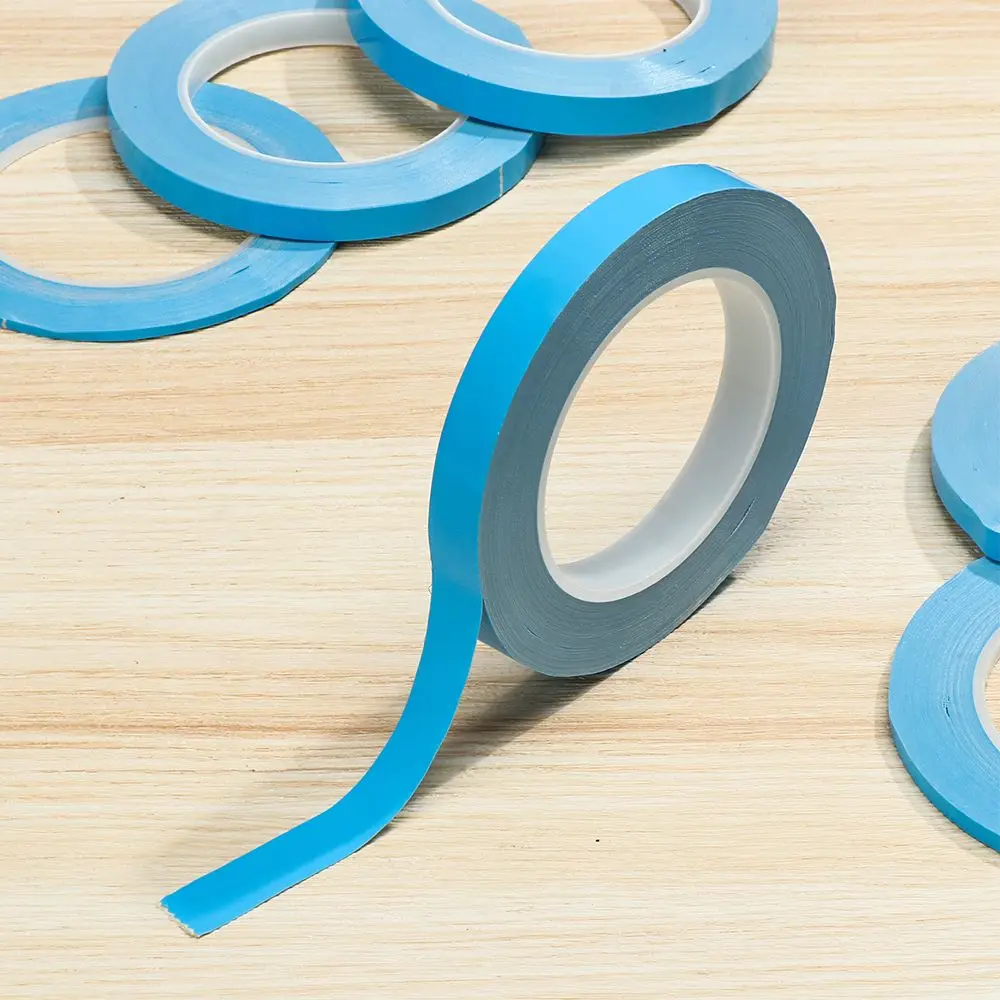 11Sizes Transfer Heat Tape Double Sided Conductive Adhesive Tapes Heat Conduction Tape Blue Light Heatsink For Chip PCB Thermal