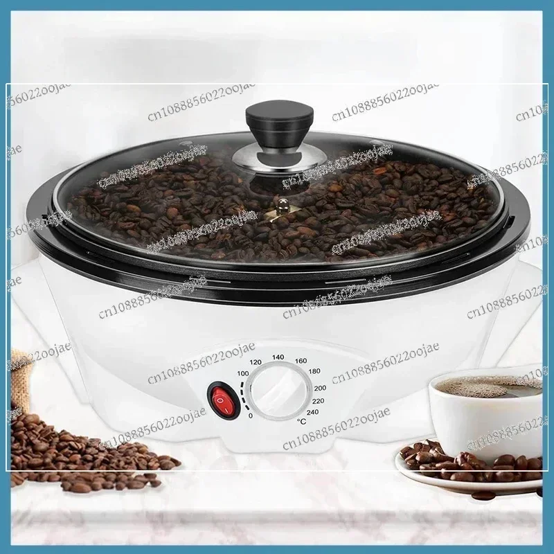 Home Use Small Drum Coffee Roaster 800g Household Electric Mini Small Batch Coffee Bean Toasters Rroasting Machine