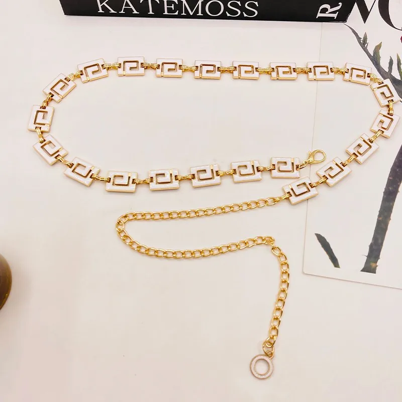 Delicate Waist Chain Belt Women Metal Thin Slimming For Dress Shirt Sweater 2026 New Minimal Chic Versatile Adjustable