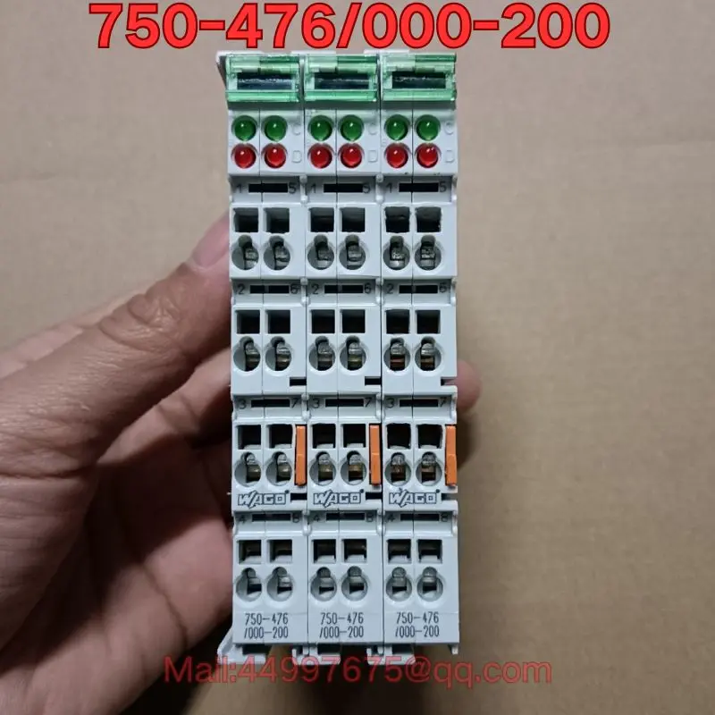 

Second-hand 750-476/000-200 PLC module functional test is normal