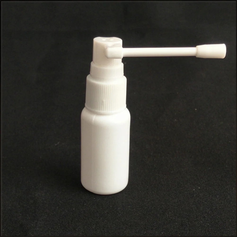 ポータブルスプレーボトル,詰め替え可能なファインミスト,空のスプレーボトル,白,20ml, 10個