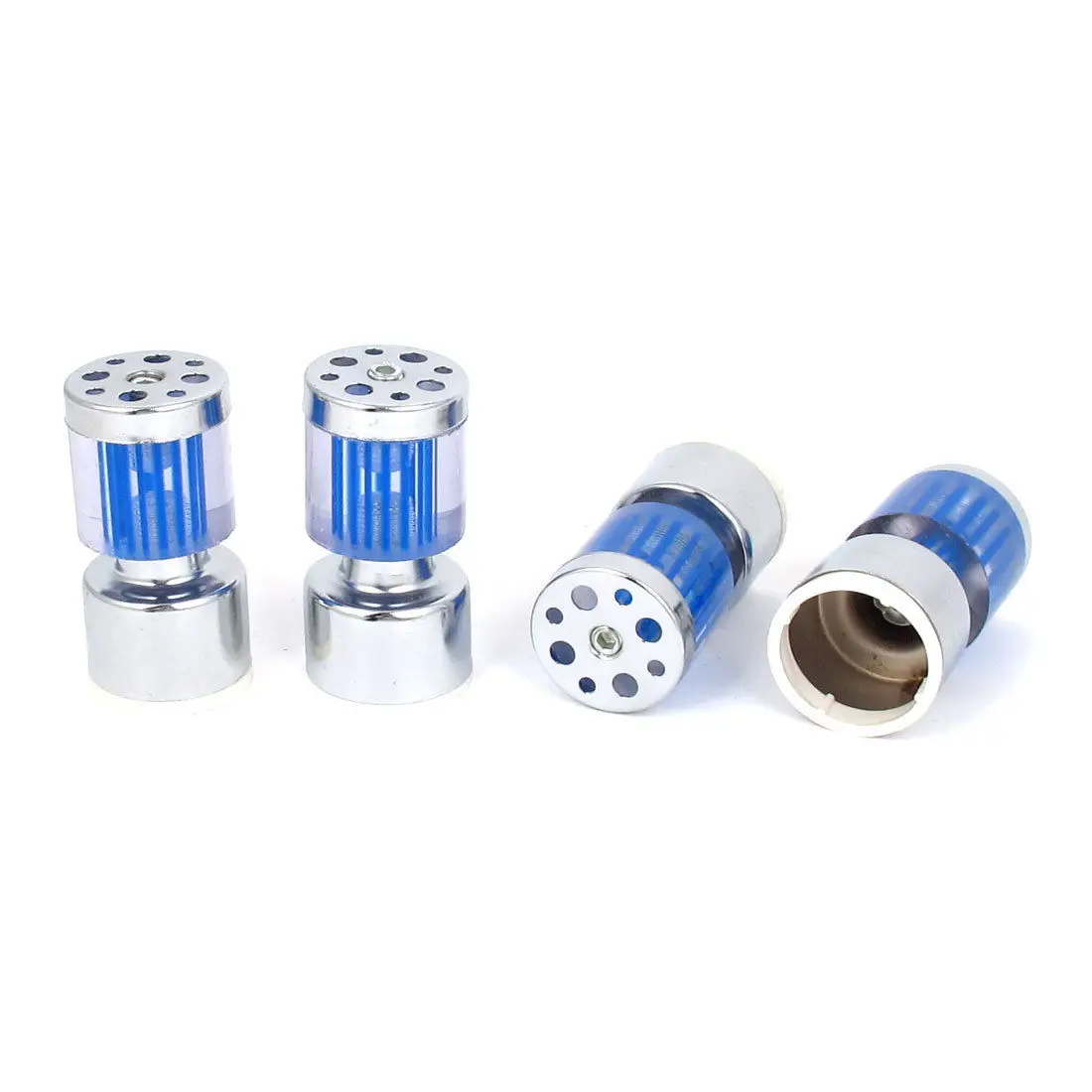 

4pcs 38mmx80mm Adjustable Furniture Cupboad Kitchen Cabinet Sofa Leg Feet Blue