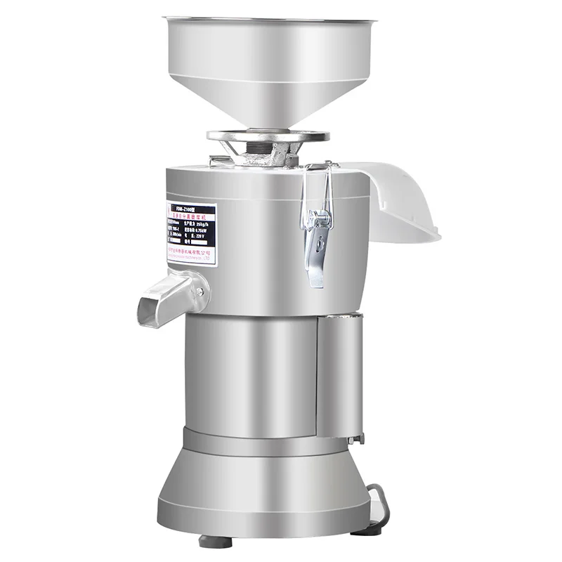 

100kg/h Slurry separation soybean milk stone mill/soymilk fiberizer