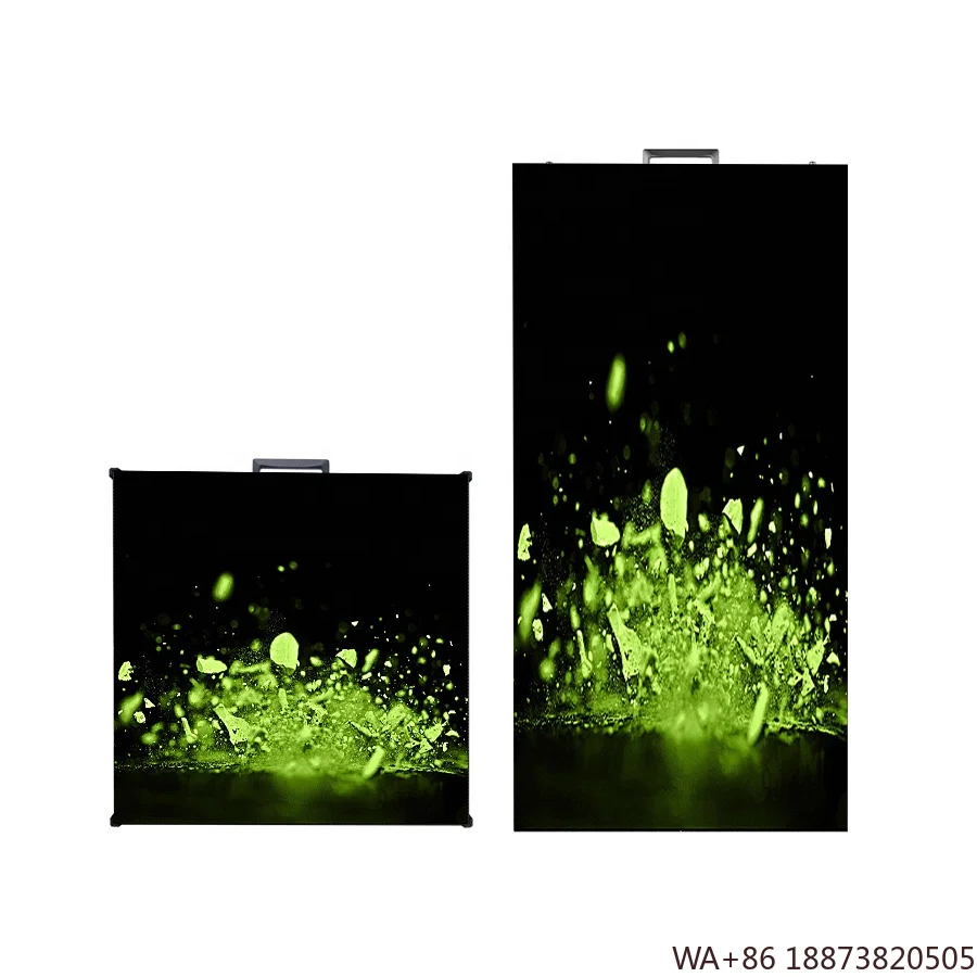 Display led vcore p3.91 palco outdoor display 500*500mm painel de parede vídeo ao ar livre tela capacitiva concerto publicidade