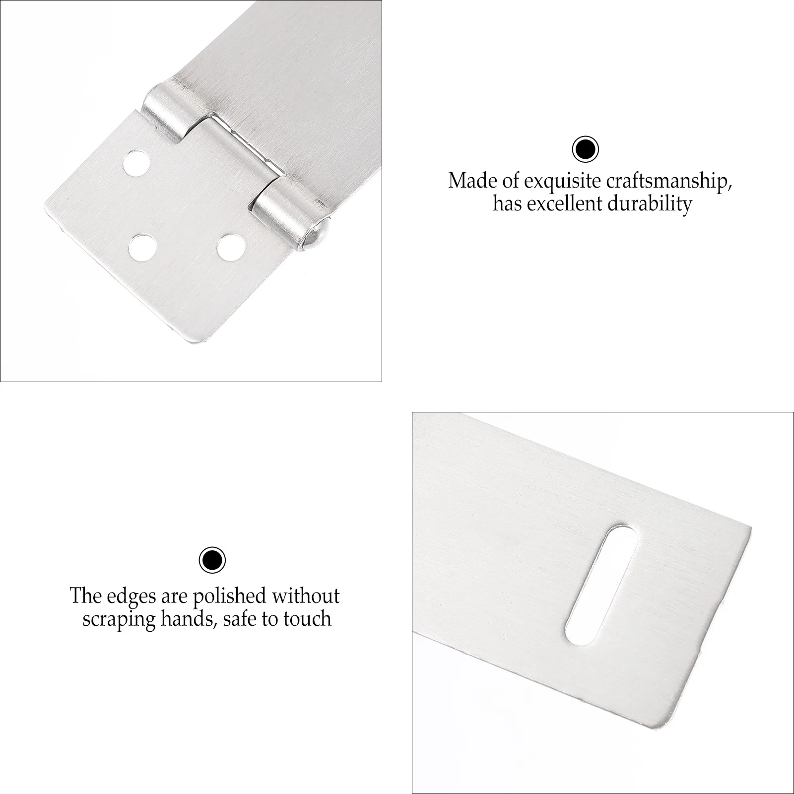 2 مجموعة قفل أمان الباب غلق بمشبك مزلاج 2 مجموعات الفولاذ المقاوم للصدأ مكافحة سرقة مزلاج للمنزل خزانة أثاث بوابة قفل درج