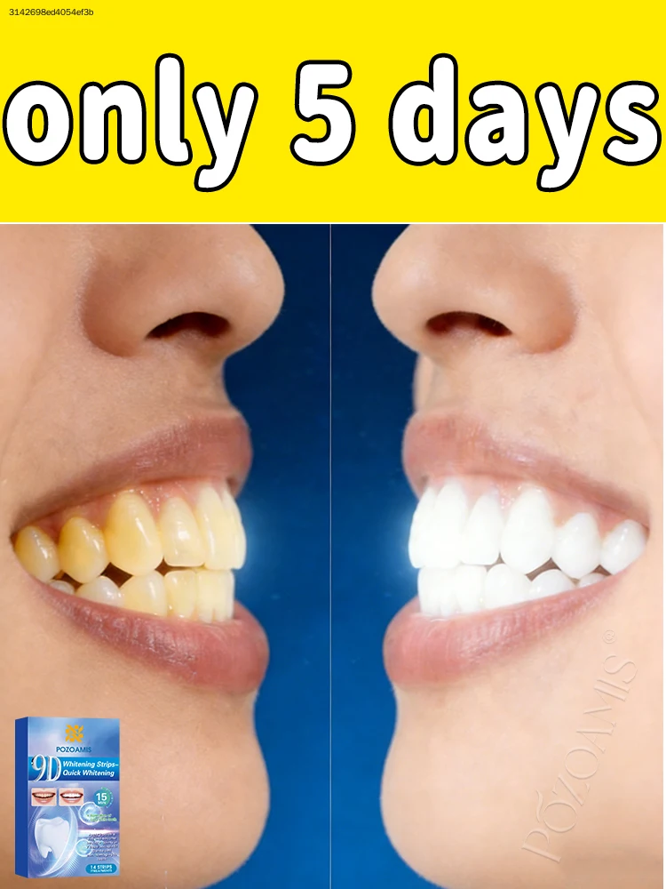 

Сияйте с белыми зубами, забудьте о неловкости из-за желтизны зубов!