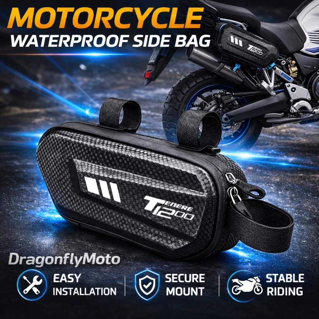 

Large Capacity Motorcycle Side Bag For Yamaha Super Tenere tenere1200 Tenere 1200 2014- Waterproof Multifunctional Storage Pouch