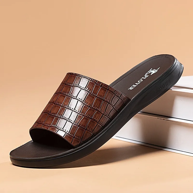 

High-quality Casual Sandals for man Comfortable Man Sandal House Slippers Man Summer Shoes Mens Slipper Flip Flop Slides