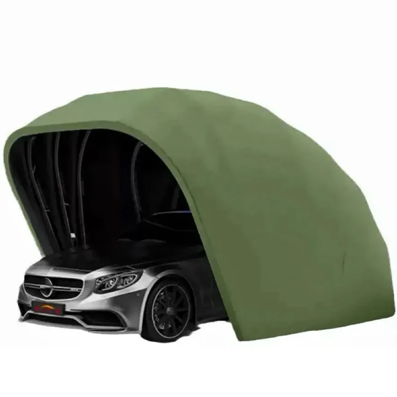 

Modern stainless steel semi-automatic car awning Oxford hood Metal folding carport for outdoor use