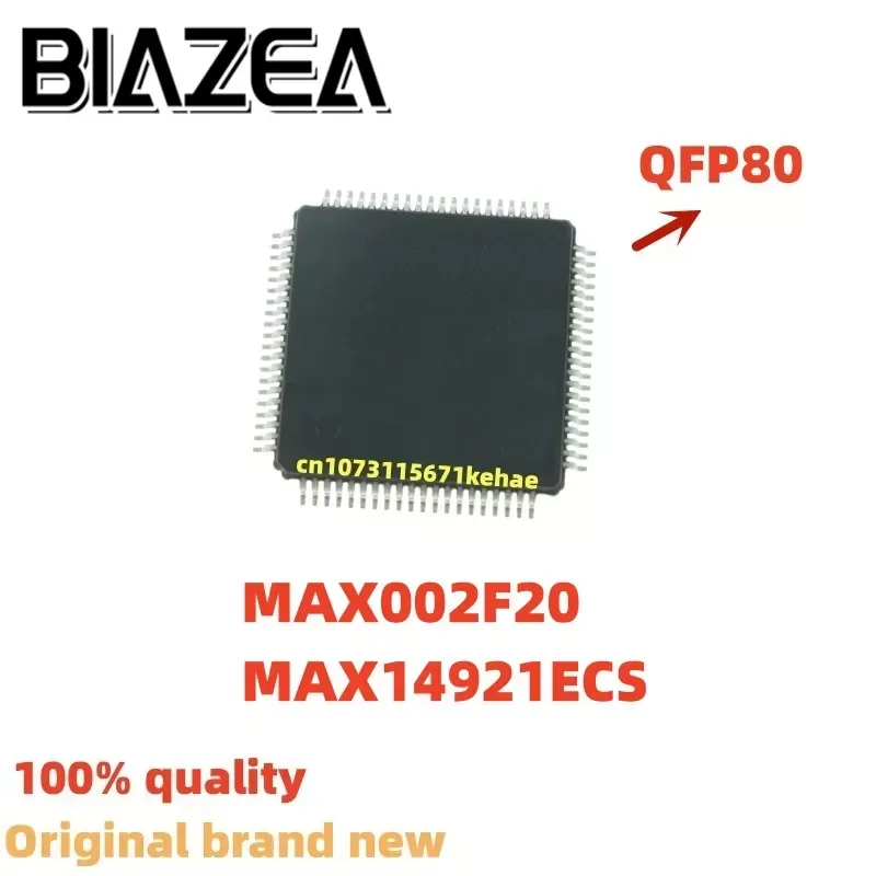 1piece MAX002F20 MAX14921ECS QFP80 Chipset