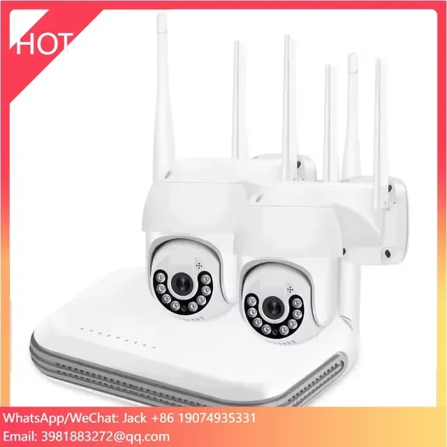 

Система видеонаблюдения для фермы с 2-канальной HD 1080P камерой ночного видения ИК-диапазона и функцией обнаружения движения