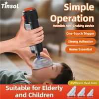 Dispositivo Antiasfixia Heimlich TINSOL, Kit de Primeros Auxilios para Exteriores, Máscara de Presión Negativa, Dispositivo Portátil Antiasfixia