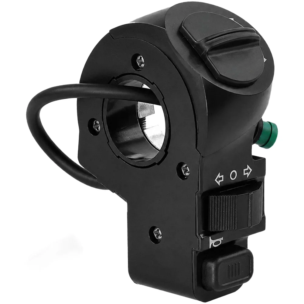 /3 /In /1 Switch Button Headlight Turn Signal For Horn For KUGOO M5 Pro Electric Scooter ABS Black Control Panel Replacement