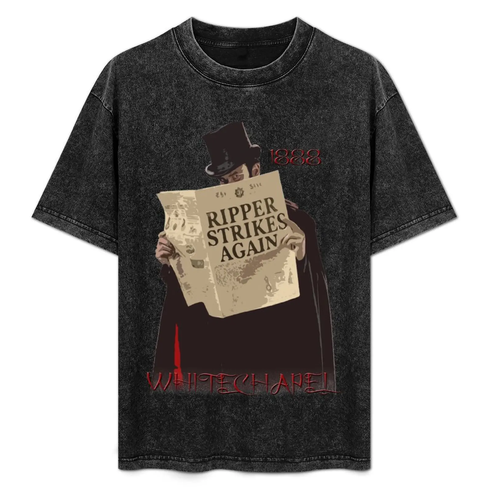 

Jack The Ripper - 1888 Whitechapel T-Shirt sublime plus size clothes summer clothes summer shirt mens vintage t shirts