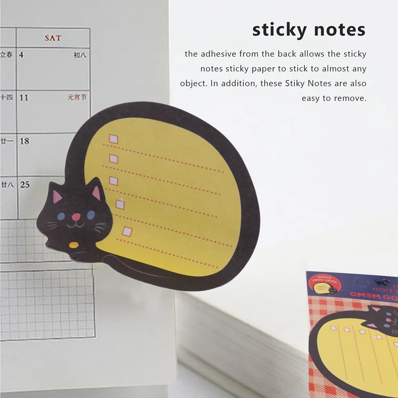 Cute Sticky Notes 640 Sheets (32 Pieces) Mini Animal Sticky Notes Set Funny Self Adhesive Memo Pad Colourful