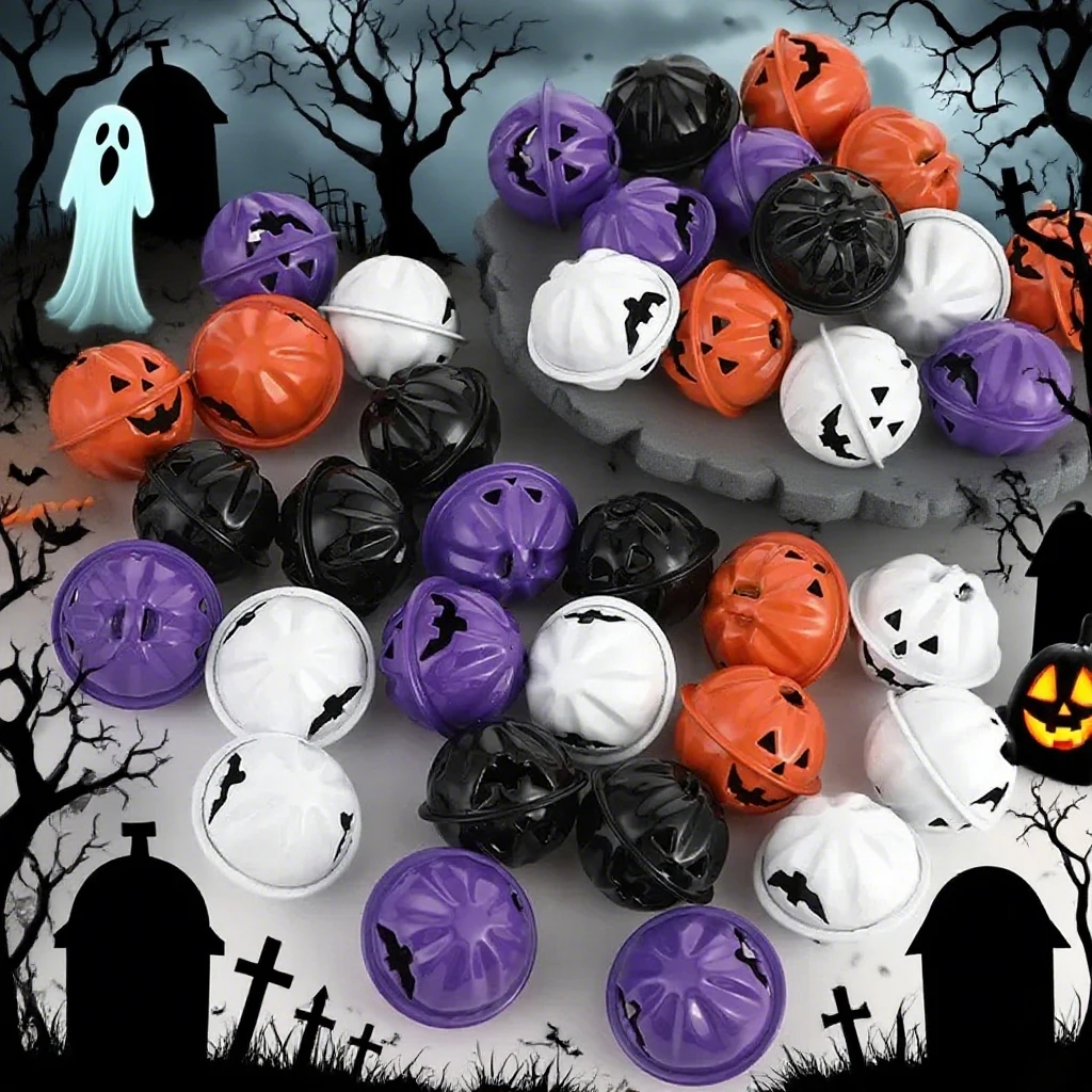 

5–30 шт. железные колокольчики на Хэллоуин — страшные подвески в виде тыквы 3/4 см для домашней вечеринки, подарков для детей и украшений для домашних животных