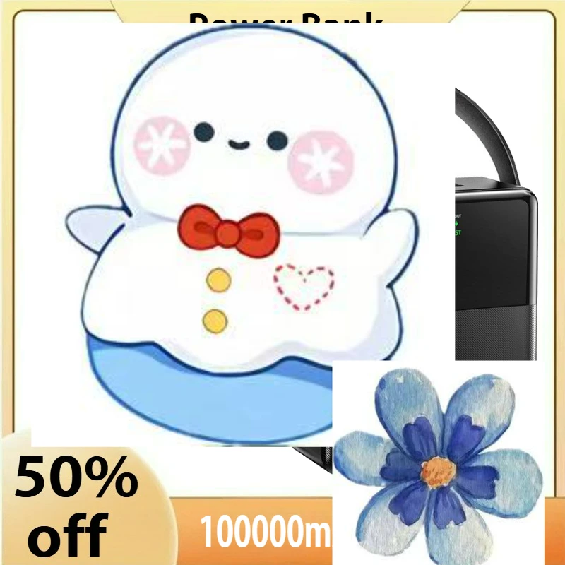 

100000mAh 12V 22.5W High Capacity Outdoor Power Bank Fast Charging Multiple Outputs Portable Charger
