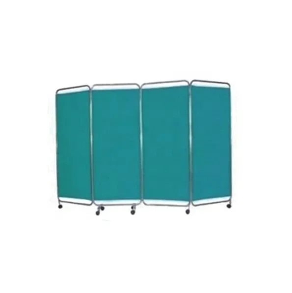 Wholesale Durable 4 Folding Medical Hospital Bedside Ward Screen