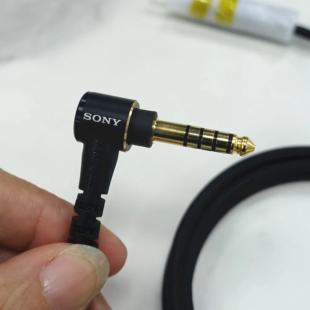 الأصلي MUC S12NB1 كابلات سماعة الرأس AUX الصوت كابل متوازن 3.5 جاك إلى 4.4 التوصيل ترقية استبدال خط مكبر الصوت الحبل