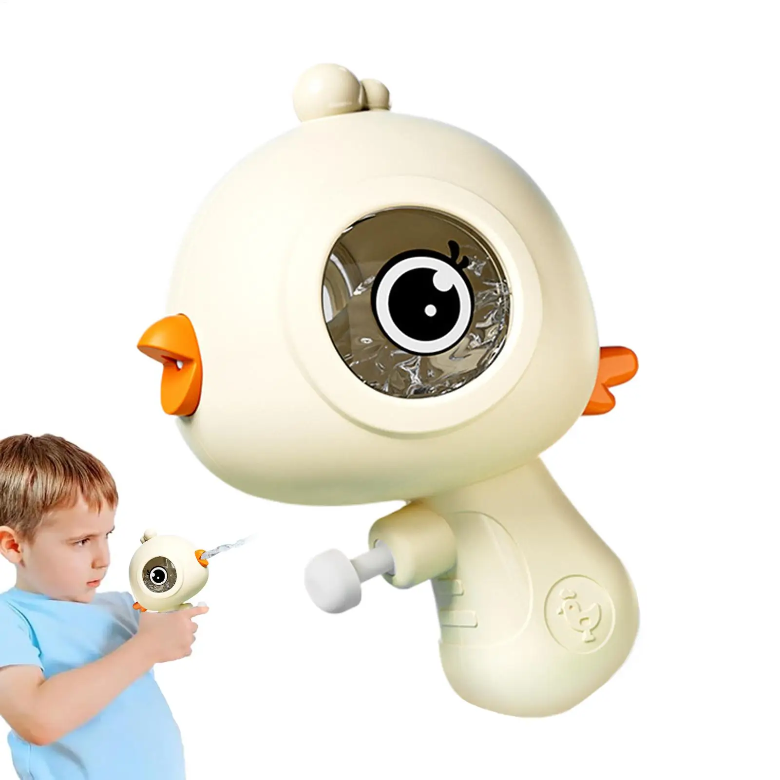 

Water Squirter Pool Water Soaker Toy Cartoon Squirter Press Control Long-Range Spraying Equipment For Hot Days Swimming Pool