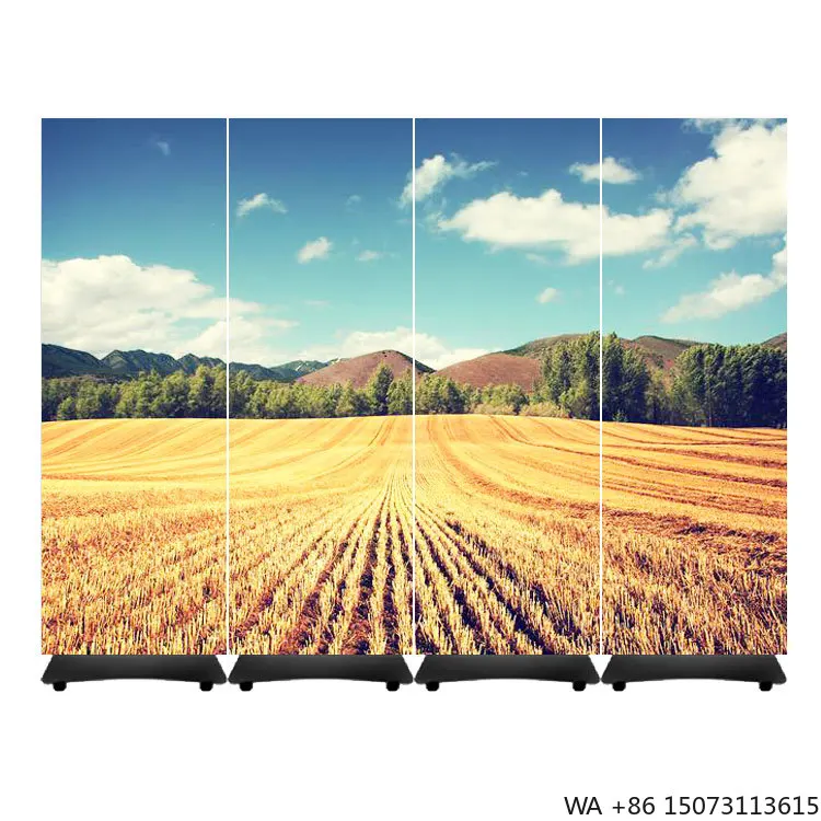 

Бескаркасный светодиодный видеоэкран с яркостью 1000 нит, бесшовное соединение, водонепроницаемость IP65 для выставочных залов и промоакций