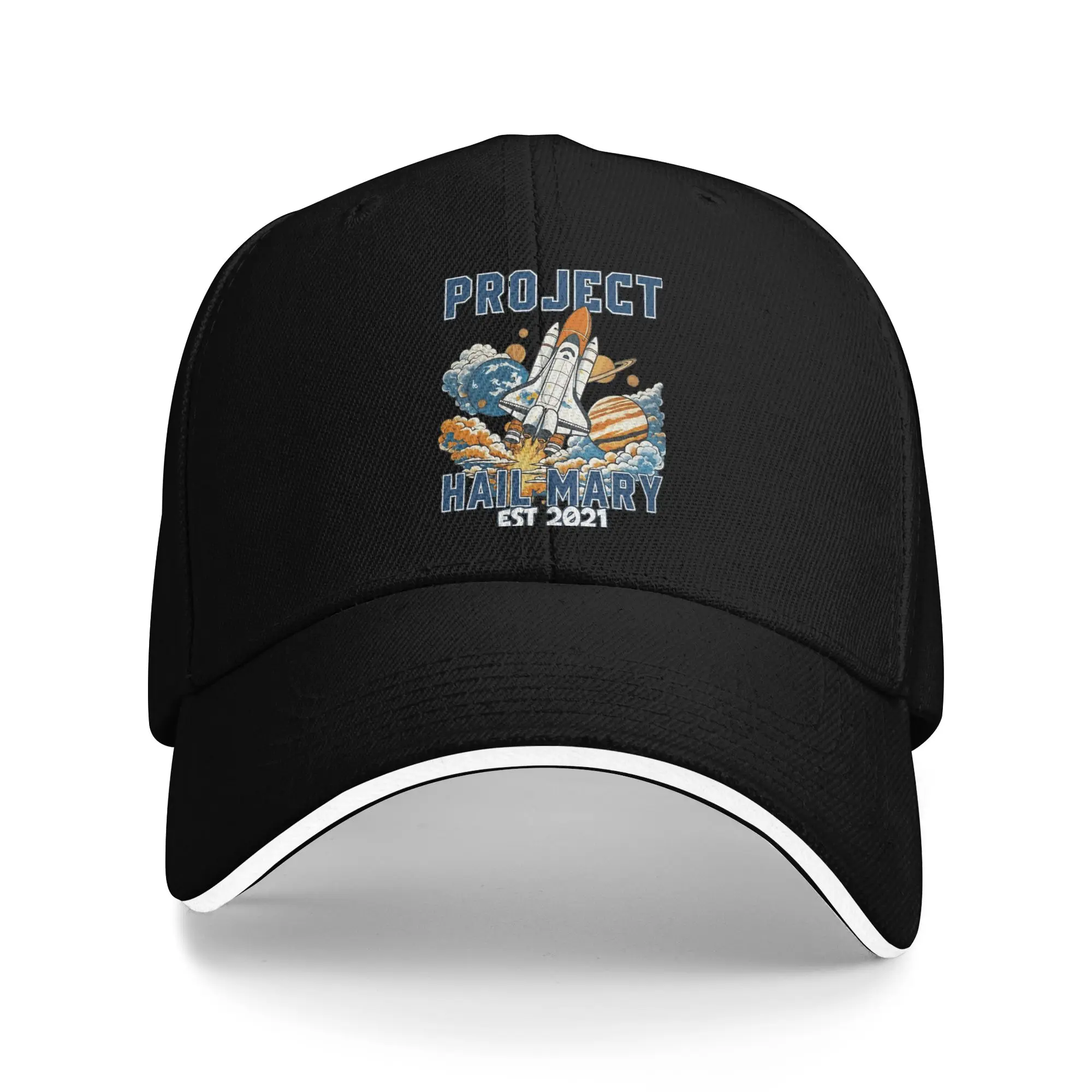 Project Hail Mary EST 2021 Baseball Cap  Design Print Trucker Hat Summer Men Women Hunting Camping Baseball Caps