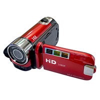 Portable 1080P High Definition Digital Video Camera DV Camcorder 16MP 2.7 Inch LCD Screen 16X Digital Zoom Built-in Battery