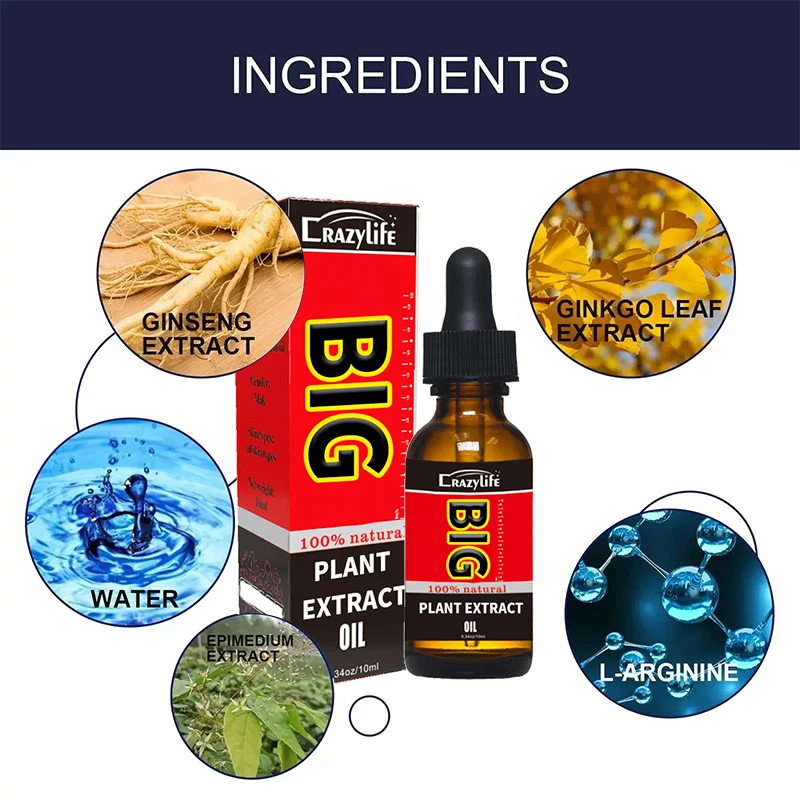 ᴹᵉⁿ'ˢ ᴱⁿʰᵃⁿᶜᵉᵐᵉⁿᵗ ᴼⁱˡ Boosts Circulation & Strength - 100% Herbal