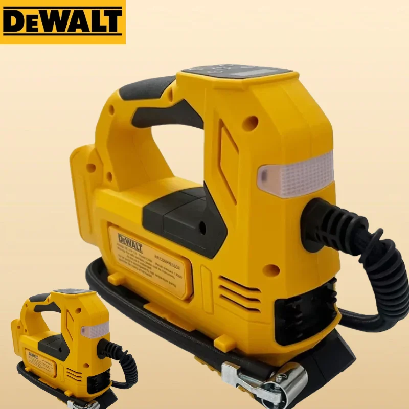 ديوالت منفاخ إطارات محمول مضخة هواء ضاغط قابل لإعادة الشحن الرقمية اللاسلكية سيارة كهربائية منفاخ لإطارات السيارة أدوات بطارية 20 فولت #6