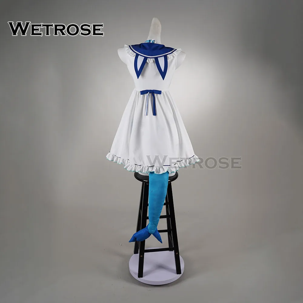 【Wetrose】متوفر في المخزون أزياء Vtuber Sameko Saba التأثيرية بدلة البحارة فستان لطيف