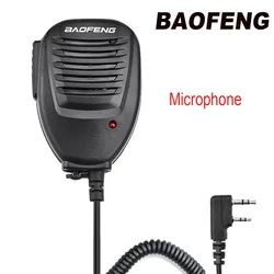 Baofengショルダースピーカーマイク、Baofengウォーキートーキー用マイク、uv 5r、82、888s、uvs9 plus、uv 13、16 pro、quansheng、uvk5、5rプラス