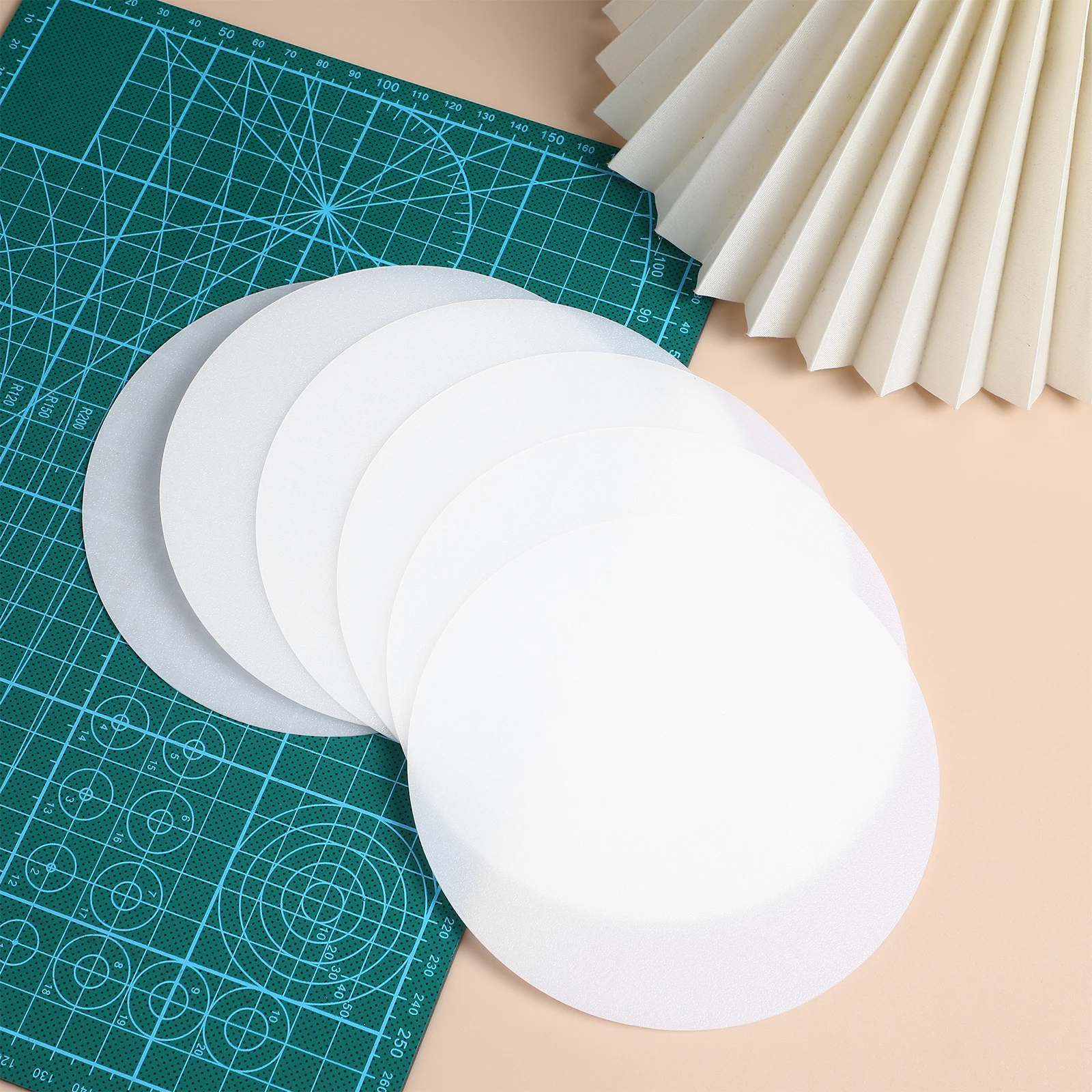 

6 pcs Spotlight DIY Materials Cylinder Soft Light Cover Replacement for Ceiling Chandelier Hanging Fixture Dust Insect Proof