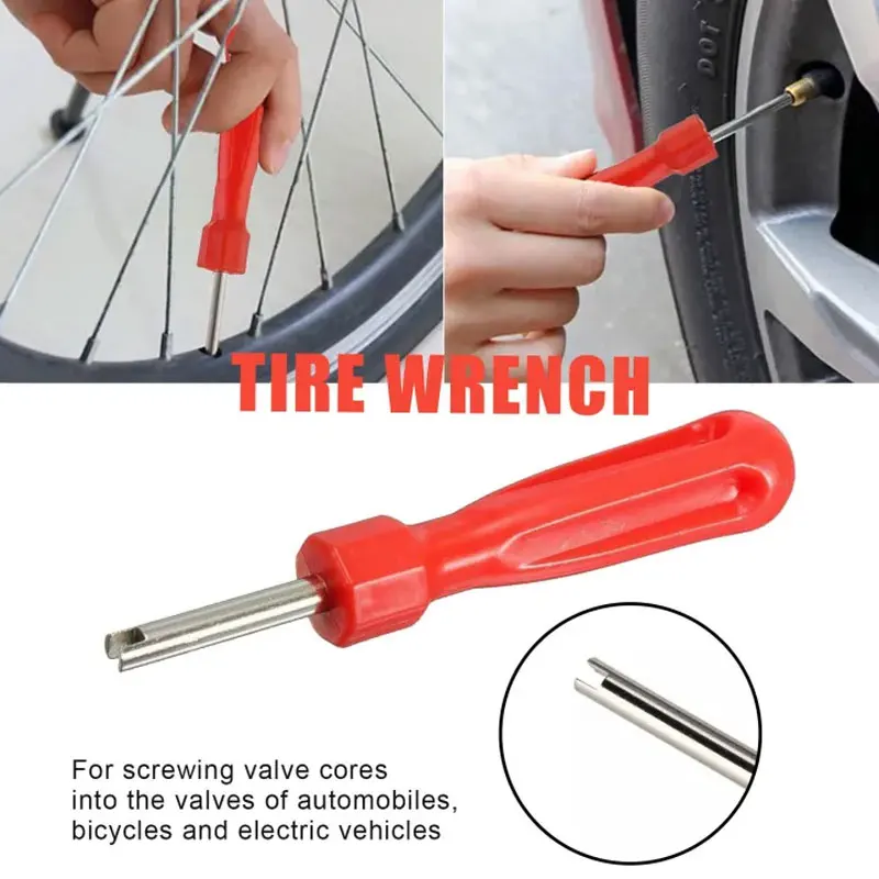 Portable Car Bike Bicycle Motorcycle Valve Core Remover Removal Tool Screwdriver Professional Tire Repair Tools