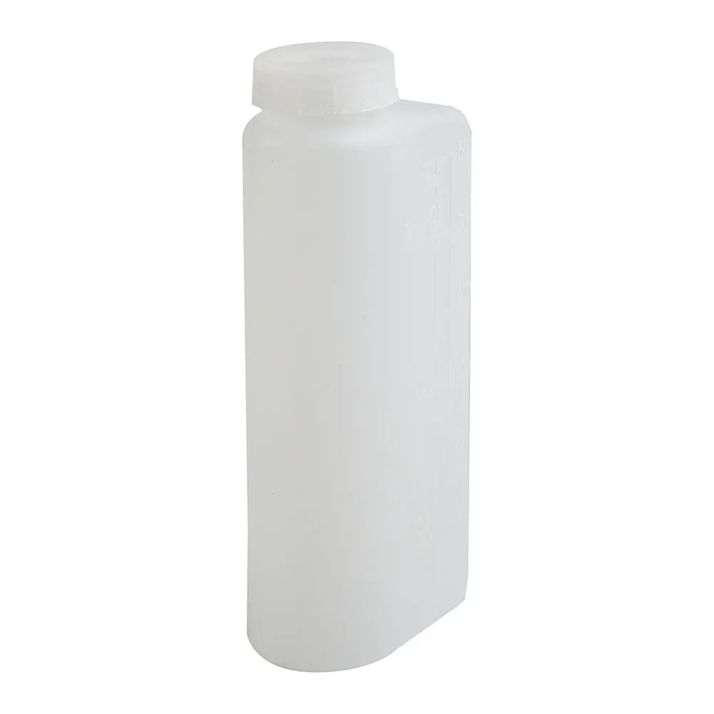 600ML 2-Stroke Oil Petrol Fuel Mixing Bottle Container For Chainsaw/Strimmers 20:1 & 25:1 & 40:1 Nylon Plastic Gasoline Bottle