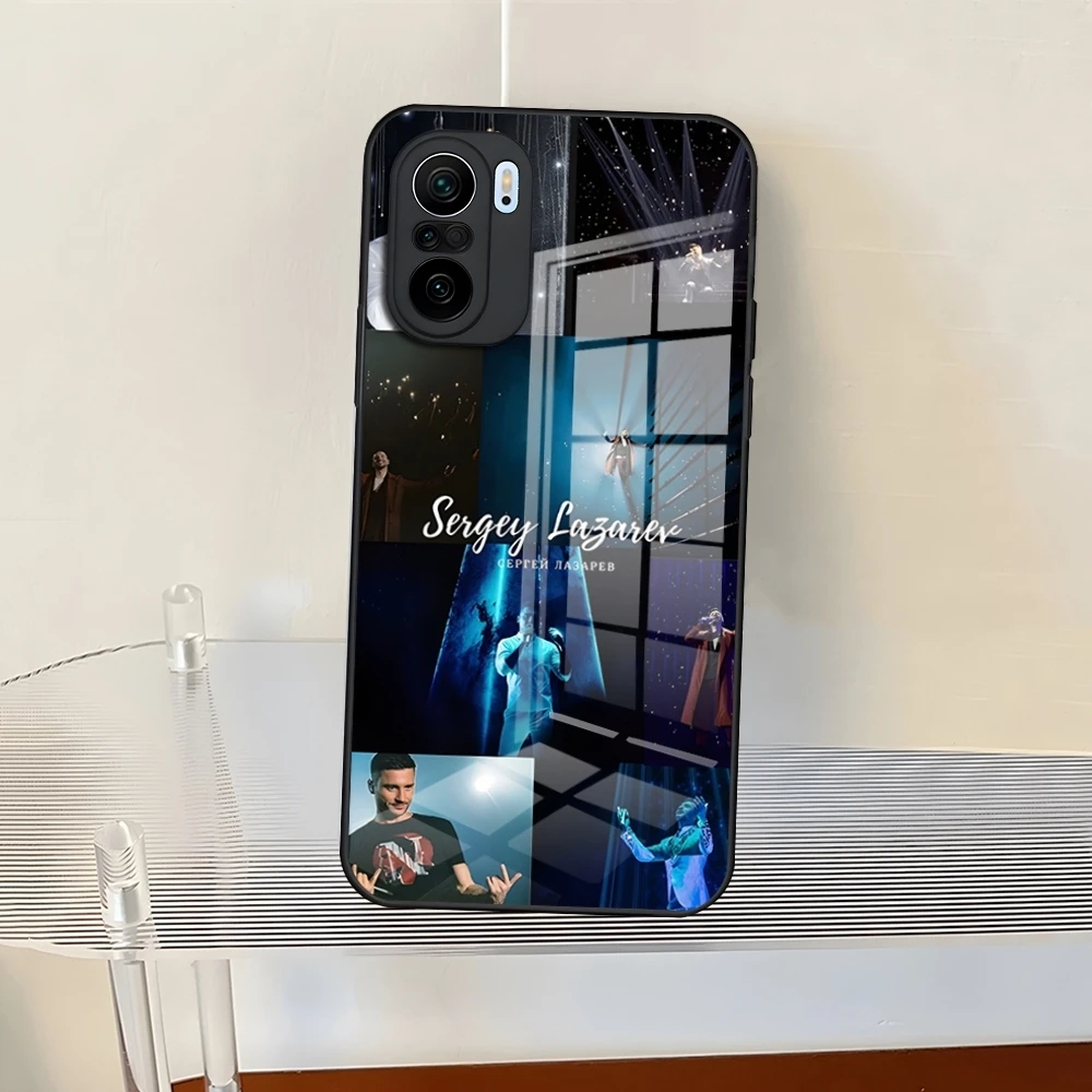 Sergey Lazarev Handy hülle für Redmi 13 12 13c 12c Note 13 Pro Plus 11 12 Pro 10 12s 11s Glas Rückseite