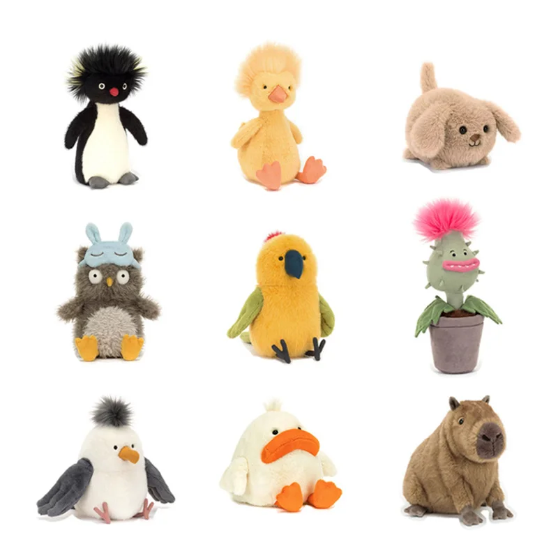 Lindo gato jalea animales de peluche abeja pato juguete de peluche suave decoración de habitación muñeca perro suministros para mascotas regalo de Navidad de alta calidad