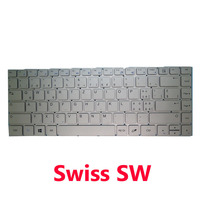 SW GR BE Silver Keyboard For Teclast F6 PRO F6 Plus PRIDE-K3058 MB2903003 YXT-NB93-79 PRIDE-K2605 MB2903009 Swiss Italy German