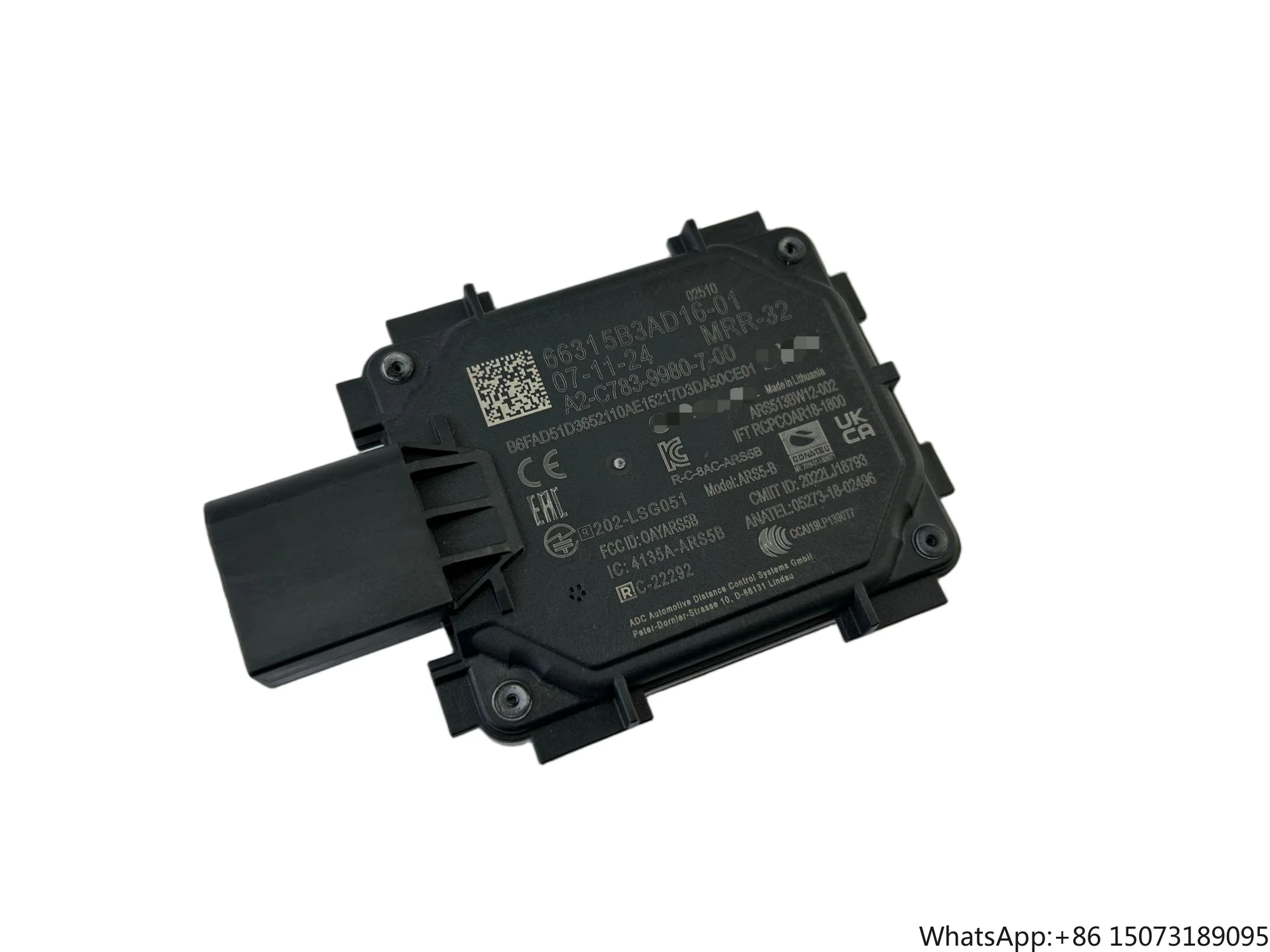 OEM Front radar Sensor 66315B3AD16    6631 5B3AD16 Is Suitable for  for  2 5 7 Series 5 Series G60 X1 X2 X3 IX