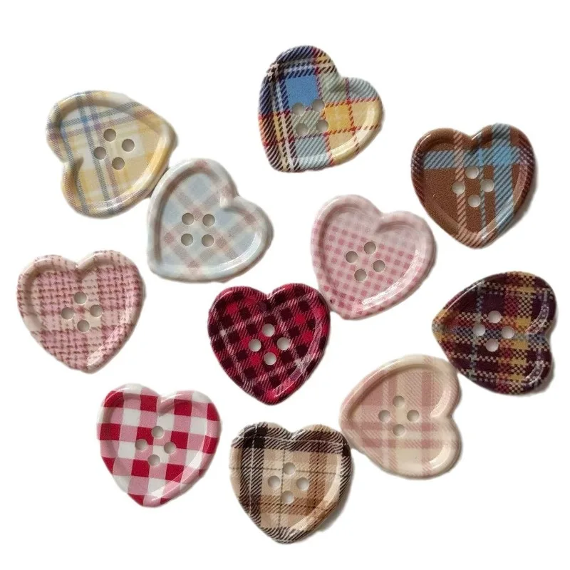 10Pcs Charm Button Resin Ornaments DIY Garment Shoes Sewing Crafts Supplies Kid Doll Costume Handmade Accessories — zdjęcie 6