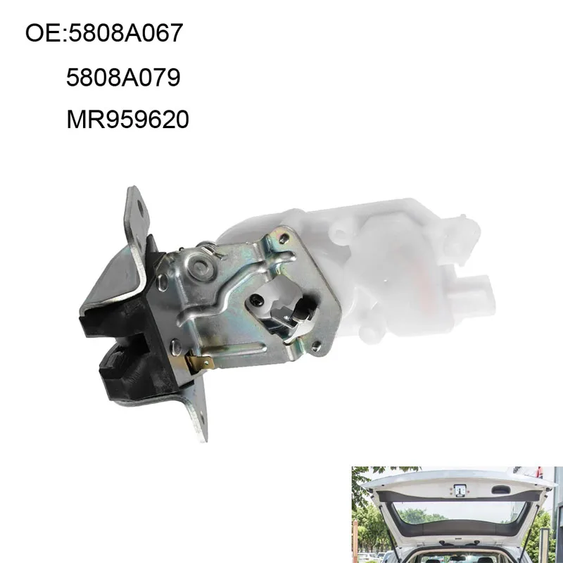 

Новая защелка привода замка багажника автомобиля для Mitsubishi Outlander ASX Pajero Sport 5808A067 5808A079 MR959620 5808A129