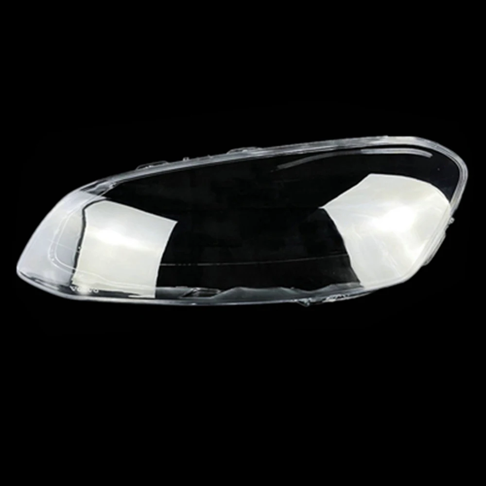 For Volvo XC60 2014~2017 Penutup Lampu Depan Butik Transparan Lampshdade Lampu Kepala Cangkang Plexiglass Ganti Lensa Asli