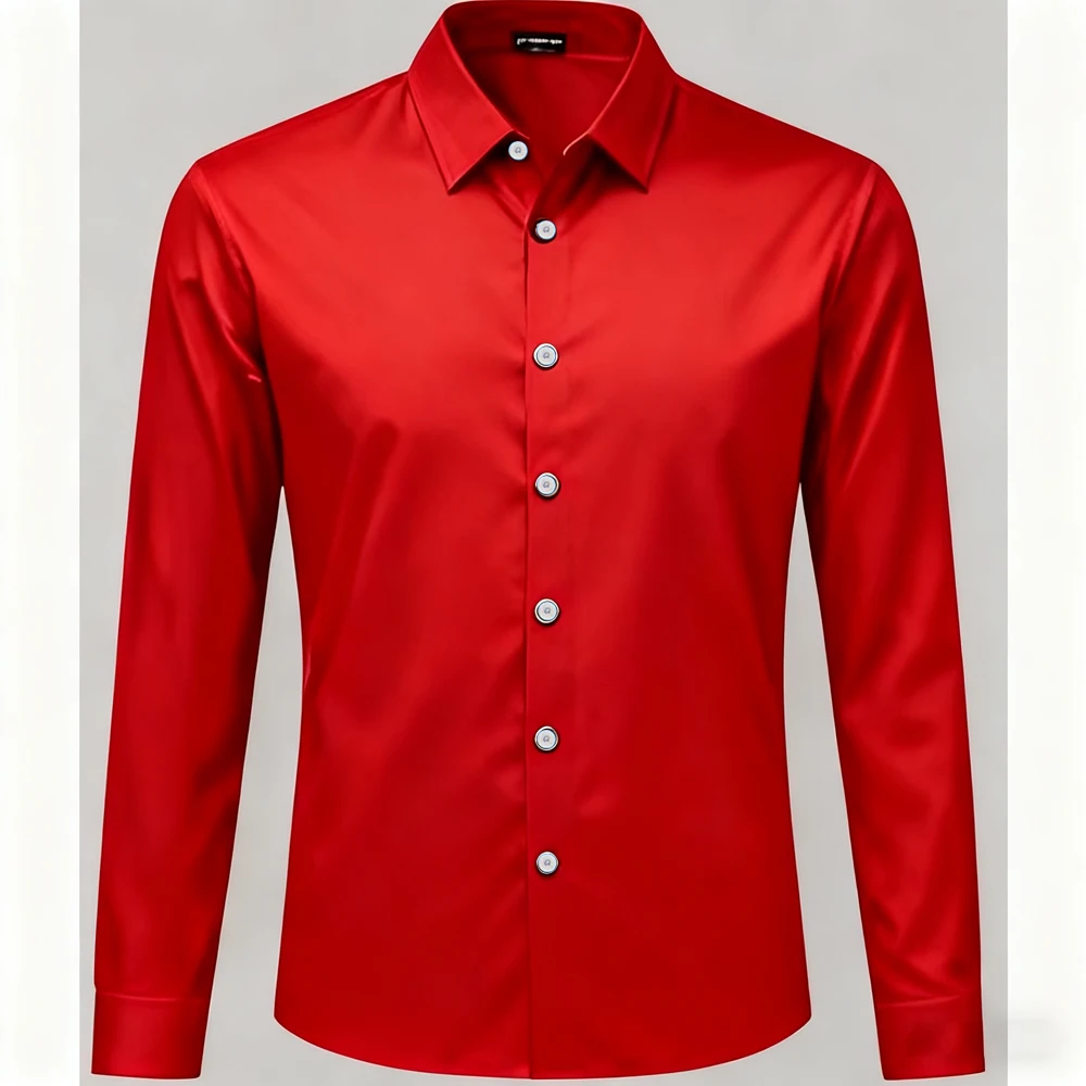 Men's New Colorful Zebra Pattern 3D Printed Shirt Long-sleeved Lapel Single-breasted Soft Fabric Beach Casual Business Shirt Top