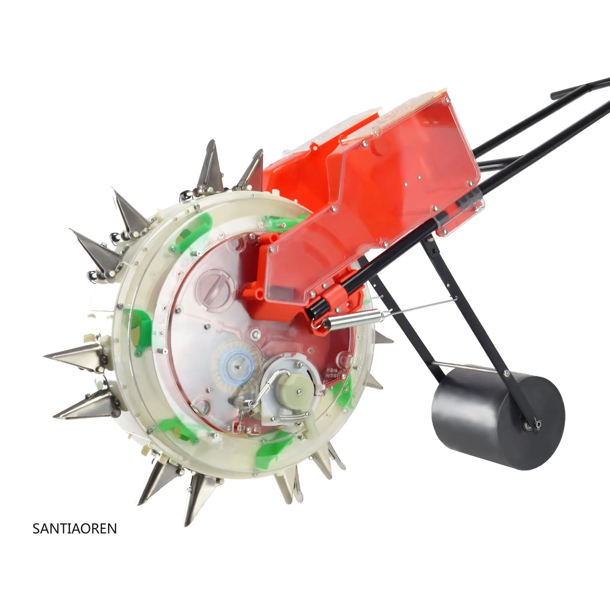 

Garden Portable Agricultural Hand Push Small Agricultural Corn Peanut Seeder Agricultural Farm Portable Vegetable Grain Machine