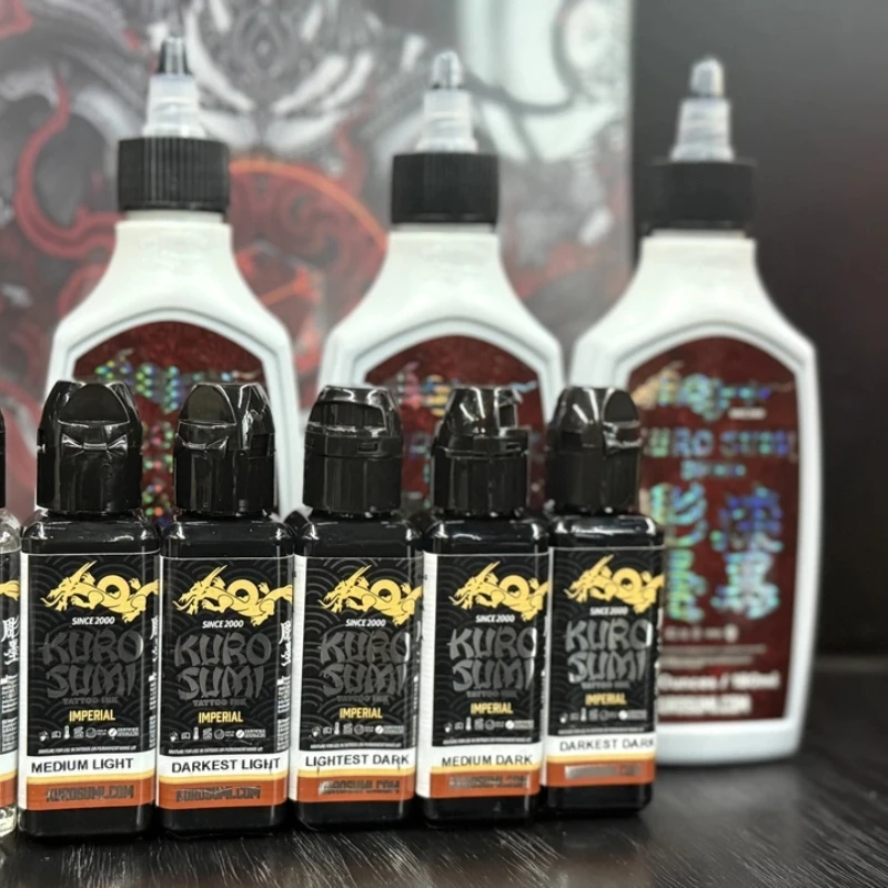 Black Outlining Tattoo Ink Pigment Professional Permanent Body Art Beauty Makeup Premium Tattoo Ink for Outlining Shading view 6